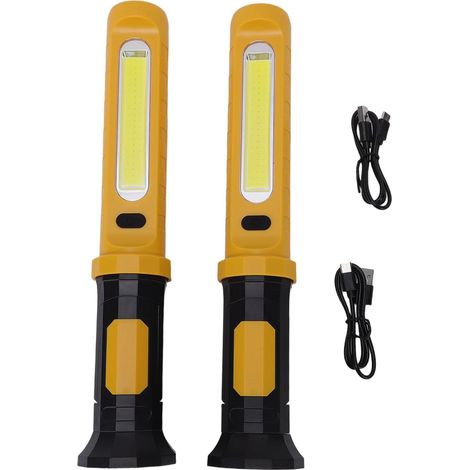 Lampe de Travail à LED, Rampe d'Éclairage Magnétique Rechargeable pour Sous le Capot avec Détection de Mouvement, Conception Étanche IPX4, pour l'Atelier et les Réparations (1/5)