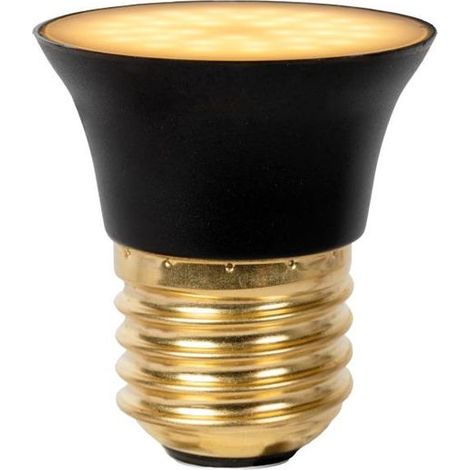 Lucide G45 - Led Lampe - Ø 4,3 cm - LED 3 StepDim - E27 - 1x5W 2700K - Schwarz (1/3)