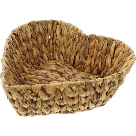 1 Corbeille Coeur Cadre Métal 30x30x10cm Pour Jacinthe D'eau Décoration Jardin (1/5)