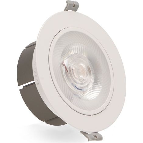 IluminaShop - Foco Downlight LED Orientable CobFix 20W CCT IP20  3000+4000+6000 (1/2)