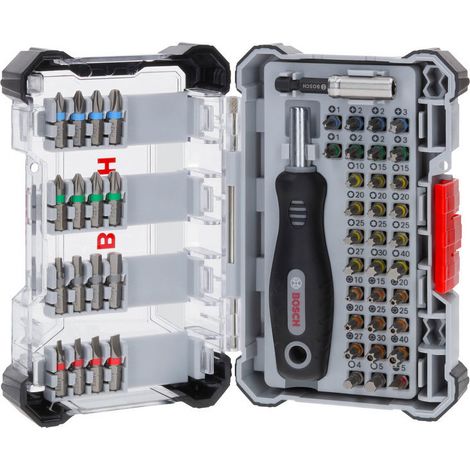 Coffret d'embouts de vissage BOSCH PROFESSIONAL - Extra Hard - 50 pcs - 25mm (1/4)