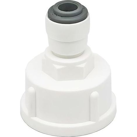 Raccord tuyau eau frigo – Connecteur rapide 1/4' femelle 3/4' – Installation push-in – Matériau POM haute qualité (1/5)