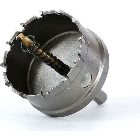 pair Scie Cloche Bi-métal, 42 mm Carbure TCT en Acier Inoxydable de Qualité Industrielle, Scie Trépan Alliage Métallique en Acier à Grande Vitesse pour Métal,Alliage Aluminium,Plastique,Bois (1/4)