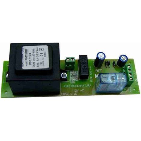 Módulo de control de tarjeta de expansión 2607261 220 V – 12 V para cerradura eléctrica BFT ME D111013 2607261