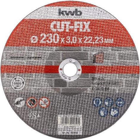 DISC CUT-FIX,RECTO PIEDRA 230X3X22MM 49792950