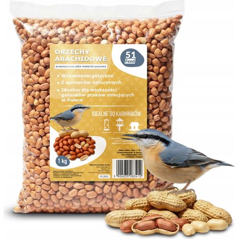 51FEED CACAHUÈTES ROUGES 1 kg