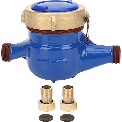 Compteur d'eau LXSG‑15E 1/2, aile rotative à distance, Type sec, pour jardin et usage domestique (1/5)