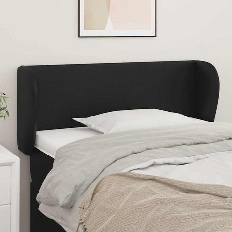 vidaXL Cabecero de cuero sintético negro 83x23x78/88 cm (1/5)
