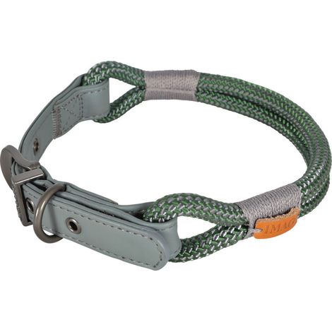 Collier IMAO 60 cm x 11 mm Hyde park kaki  pour chien - zolux (1/3)