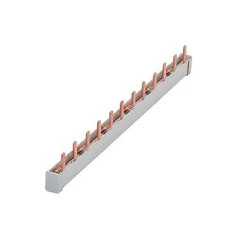 Pettine di collegamento 2 poli per magnetotermici o differenziali 12M