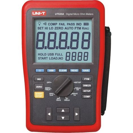 Uni-T UT-620A medidor de baja resistencia compacto