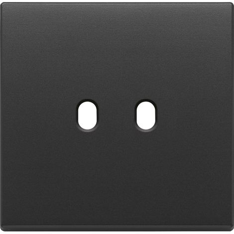VIMAR - 22672.2.03 Plaque vintage 2Mx2, gris anthracite