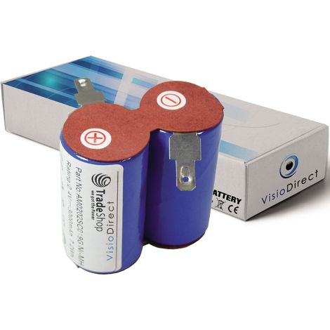 Batterie type 520102.0 pour Black et Decker 3000mAh 2.4V