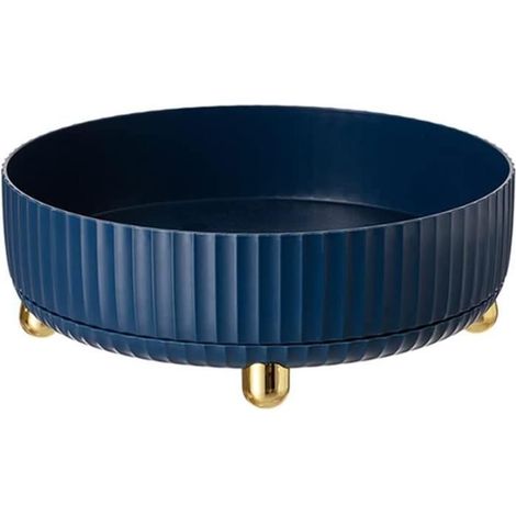 Lazy Susan Carrousel À Épices Tournant, Plateau Tournant Epices Rangement Cuisine en Plastique, Rotatif À 360 °Support A860 (1/4)