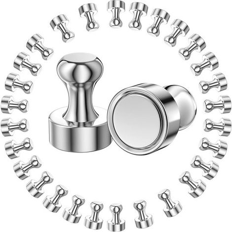 Magneti da frigorifero - Magneti al neodimio - 30 pezzi - 12 x 16 mm (1/5)