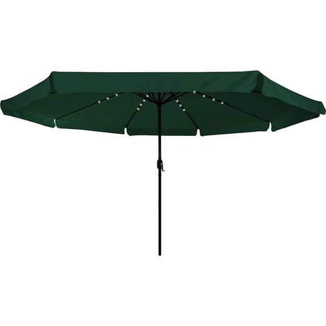 Maison Exclusive - Parasol de jardin Vert 395 x 395 x 245 cm Polyester