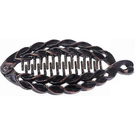 Fischförmige Haarnadel, bananenförmige Haarspange für Duttfrisuren, muschelförmige Haarspange, Haaraccessoires für Damen, Set dekorativer Haarspangen (1/4)