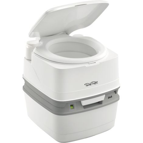 Toilette portable chimique 21L – Pompe piston – Indicateur de niveau – Dimensions 414x379x419 mm – Pour camping et espaces confinés – Thetford