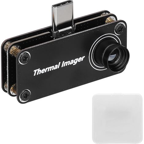 Caméra thermique infrarouge multifonction avec interface Type-C, résolution 32 x 32 pixels et fonction OTG pour téléphones Android. (1/5)