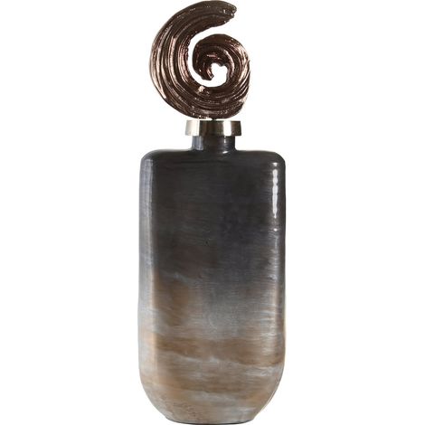 Aluminiumglasvase 17x9x47 Multikolor Aluminiumglasmaterial Farbe Multicolored Vase Family Details (1/3)