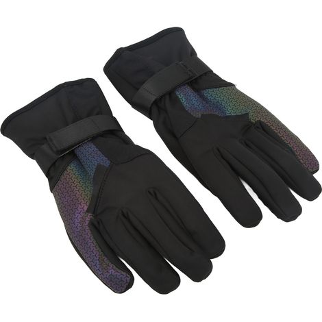 Gants de cyclisme 2126, coupe-vent, imperméables et épais, pour l'hiver, pour le ski, la moto et le vélo, taille L (1/5)