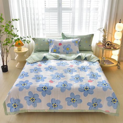Couette Légère Été - 150 x 100 cm - Microfibre Polyester - Couverture de Lit pour Saison Chaude - 1 Pièce (1/5)