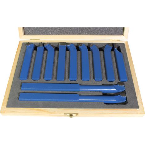UTENSILI BRASATI PER TORNIO 11 PZ 16mm PER LEGNO