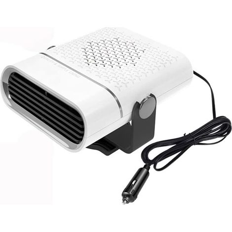 Chauffage de voiture portable 120 W 12 V, ventilateur chauffant, dégivreur, désembueur et déshumidificateur à chauffage rapide (1/5)