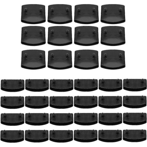 Supports de lit, embouts, protections latérales portables, fixations de lit en métal et en bois, 36 pièces (1/5)