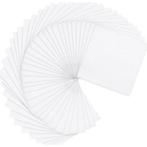 60 Blatt Ofenrostpapier 12,7 cm x 12,7 cm (kleines weißes Ofenpapier) (1/5)