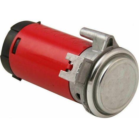 rouge compresseur d'air 12V kit de pompe à air, klaxon électrique avec tuyau moteur électromagnétique, utilisé pour la trompette super fort pour remplacer le kit de pompe à air de tou (1/3)