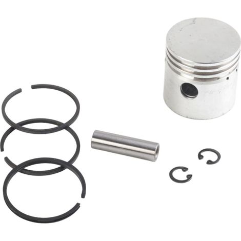 1 Piston, 3 Anneaux, Goupille, Circlips, Métal, 51 mm, Compresseur Air (1/5)