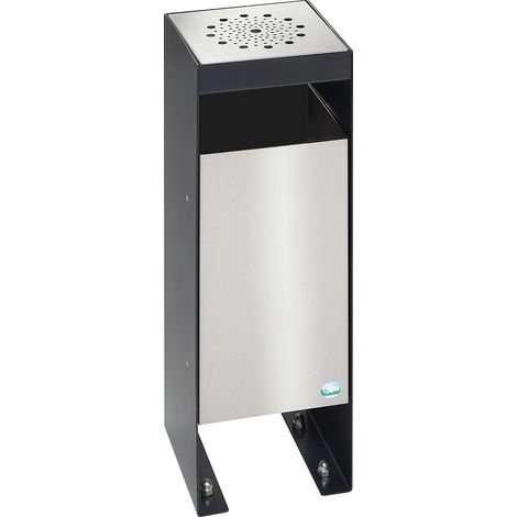 VAR, Combiné cendrier-poubelle avec recouvrement en tôle