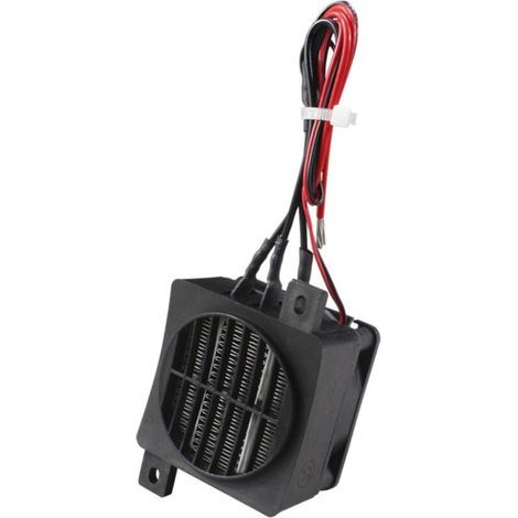 Réchauffeur PTC avec Ventilateur, 12V100W Réchauffeur électrique céramique thermostatique d'air Chauffant (1/4)