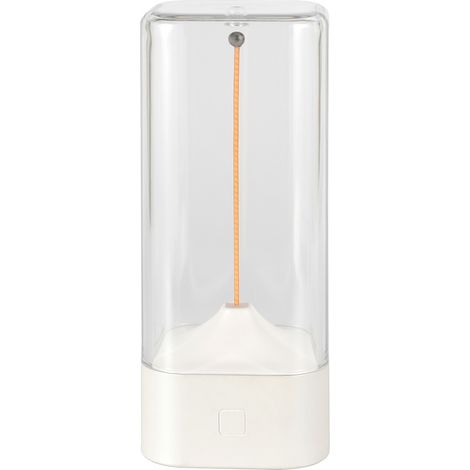 Dimmbare Nachtlampe, kleine kabellose Schreibtischlampe, tragbare LED-Nachtlampe, USB-aufladbare Tischlampe, Nachttischbeleuchtung (Weiß) (1/5)