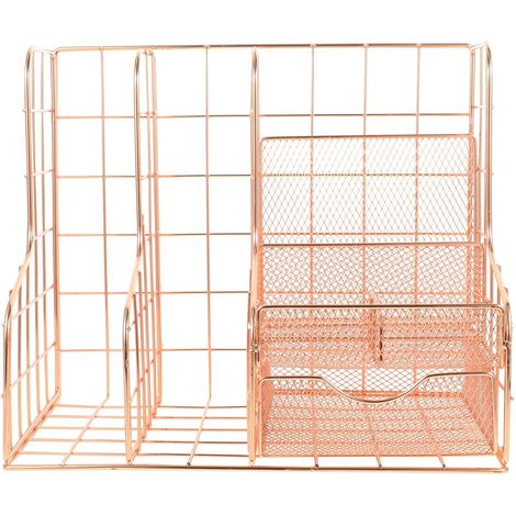 Eisen Schreibtisch Organizer mit Feiner Verarbeitung und (1/5)