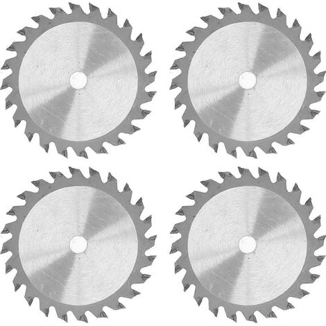 Lame de scie circulaire en carbure, 3000 tr/min, 85 mm, 24 dents, pour bois et plastique, profondeur de coupe 10 mm / 0,4 pouce