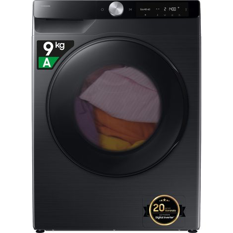 Samsung WD90DG6G94BB/U3 lavasciuga Libera installazione Caricamento frontale Nero E