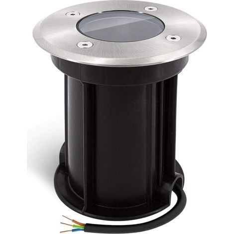 Peut remplacer la source de lumière lampe enterrée GU10 paysage de jardin extérieur éclairage étanche lampe au sol en acier inoxydable led lampe enterrée (1/5)