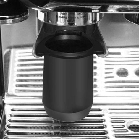 Gobelet doseur à expresso - 54mm Aluminium métal - Machine à café Sage Barista - Noir (1/5)