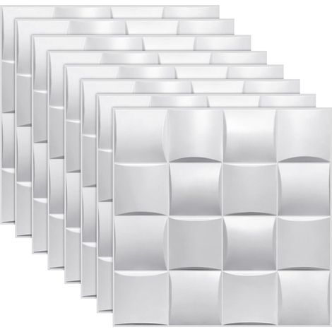 Panneau mural 3D 3030CM, panneau mural décoratif 3D en PVC, indéformable et imperméable,facile à installer, adapté au mur de jeu, au salon(15 pièces) (1/5)