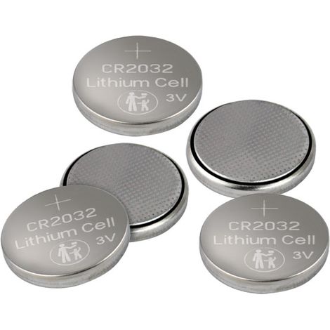 Piles lithium Esperanza CR2032 (lot de 4) (EZB111)