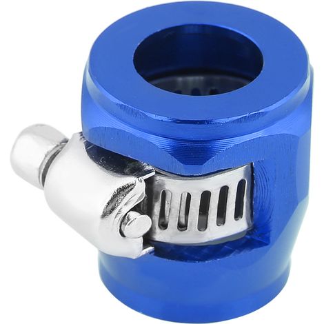 Raccord de durite AN4 12mm bleu, pince d'extrémité de tuyau d'huile essence, connecteur de ligne d'eau pour automobile (1/5)