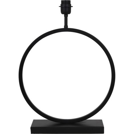 Light & Living - lámpara de mesa - Liva - negro - metal - (1/4)