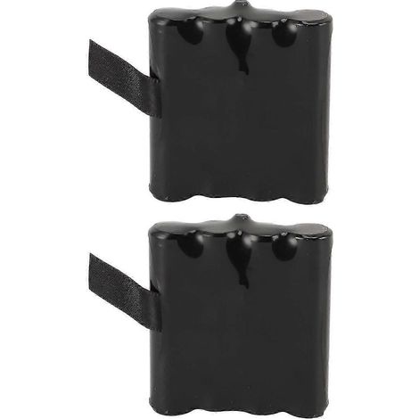 Lot de 2 batteries de rechange pour radio 4,8 V 800 mAh compatibles avec les modèles BP38, BP39, BP40, BT537, BT1013, FPB9404 et GMR635 G. (1/4)