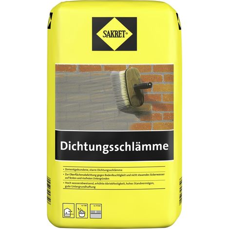 Sakret Dichtungsschlämme 10 kg Wandabdichtung