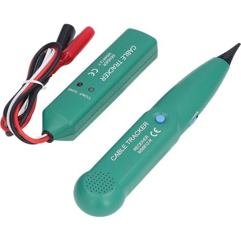 Professional cable tester, line locator, wire finder, cable detector for tracing telephone lines, solid plastic, with frequency signal for testing (1/5)