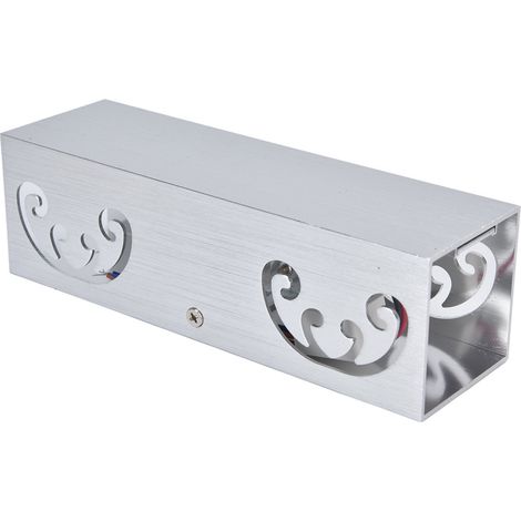 LED-Deckenleuchte, doppelseitig, 2 W, Aluminiumlegierung, 360°-Leuchte, für Restaurants, 85–265 V, violettes Licht (1/5)