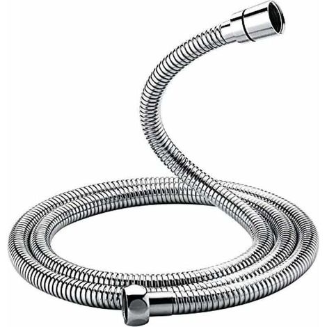 Flexible de douche universel (1,5M), flexible de douche anti-torsion et anti-vrillage, acier inoxydable/chromé