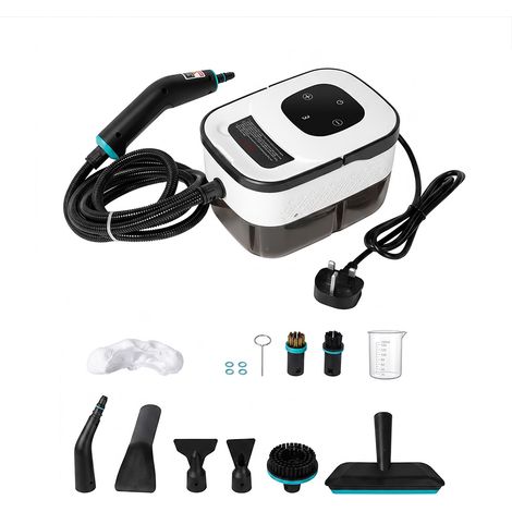 Spector Steam Cleaner Handheld 6 Settings with Tank 105°C Heat For Kitchen White (1/5)